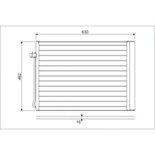 Valeo Klimakondensator BMW X5 E70 F15 X6 E71 F16 814367