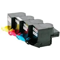 ABC Tonerkartusche, (Kompatibles Set 4x Toner für Lexmark C2320 C232H C2325 Series, Lexmark C2325dw C2425dw C2535dw MC2325adw MC2425adw MC2535adwe MC2640a), mark C2325dw C2425dw C2535dw MC2325adw MC2425adw MC2535adwe MC2640adwe
