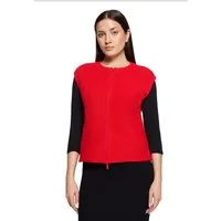 Betty Barclay Strickjacke Damen ohne Arm (1-tlg)