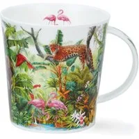 Dunoon Tasse Lost World Jaguar Cairngorm 0,48 l Fine Bone China Porzellan, 1-tlg.