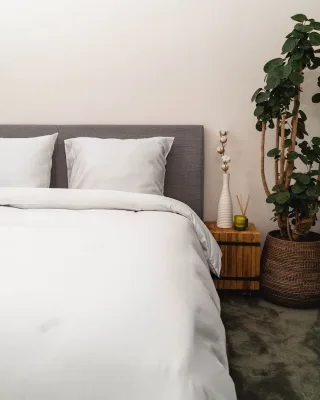 kayori Bettwäsche "Aya" 2 Stk. Hergestellt aus 20% Seide und 80% Lyocell