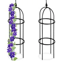 relaxdays Rankhilfe 85 cm 2er Set