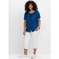 sheego by Joe Browns Klassische Bluse Kurzarmbluse Kurzarm