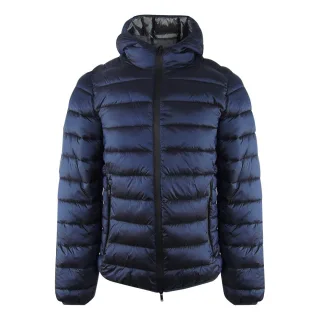 Ice Iceberg - Steppjacke mit Kapuze in Dunkelmarineblau