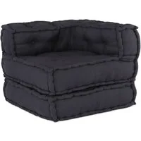 vidaXL Sitzauflage Modulares Sofaelement Anthrazit 70x70x54 cm Stoff, (1 St)