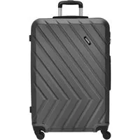 paklite Koffer Quick - 4-Rollen-Trolley L 74 cm (grau/anthrazit), 4 Rollen