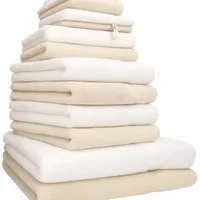 Betz Handtücher Premium Handtuch-Set 12-tlg. Duschtücher, Handtücher, Gästetücher, Baumwolle (Set, 12-St)