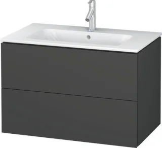 Duravit L-Cube Waschtischunterbau wandhängend Graphit Matt 820x481x550 mm - LC624104949 LC624104949