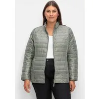 Sieh an! Allwetterjacke Steppjacke Langarm für die Übergangszeit, mit Stehkragen