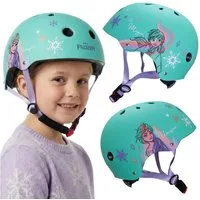Disney Frozen Kinderfahrradhelm DISNEY Frozen Elsa Kinder Fahrradhelm Mädchen, verstellbar, 52–56 cm