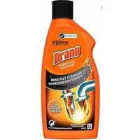 Drano 1x 500ml Drano (Mr Muscle) Power Gel Rohrfrei Abflussreiniger Rohrreiniger (1-St. Rohrreiniger, für Küche und Bad, entfernt Verstopfungen)