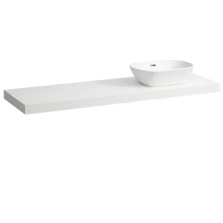 Laufen Waschtisch-Platte LANI 495x1570x65 mit Aussschnitt rechts H4046931122601