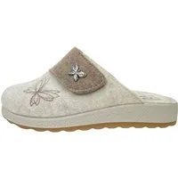 Fly Flot FLY FLOT Damen Pantoffel 320249-08 beige Hausschuh