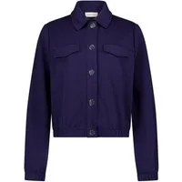 Cartoon Jackenblazer Damen mit aufgesetzten Taschen