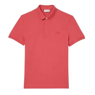 Lacoste - "Paris" Poloshirt für Herren, Stretch (Rot)