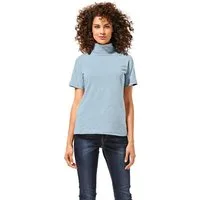 heine T-Shirt Rollkragen-Shirt Kurzarm