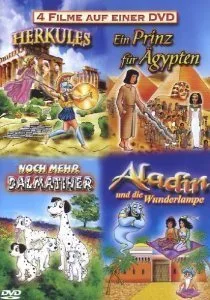 Herkules - Der König der Tiere - Noch mehr Dalmatiner - Aladin (4 Filme auf einer DVD)