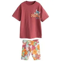 Next T-Shirt & Shorts T-Shirt und Radlershorts im Set (2-tlg)