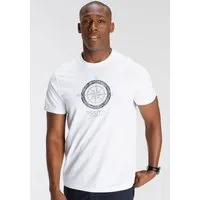DELMAO T-Shirt Kurzarm, bedruckt, Rundhals, aus Baumwolle