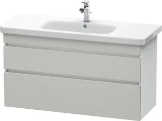Duravit DuraStyle Waschtischunterbau wandhängend Betongrau & Weiß Matt 1130x448x610 mm - DS649500718 DS649500718