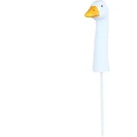 colourliving Tierfigur Gartenfigur Gans Gänsekopf Gartenstecker Gänsehals Gänse Deko 32cm (1 St), einfach als Gartenstecker zu verwenden