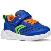 Geox B SPRINTYE BOY Lauflernschuh Babyschuh mit farbenfrohen Besätzen, Größenschablone zum Download