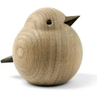 Novoform Dekofigur Dekofigur Papa Sparrow Eiche Natur