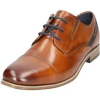 bugatti Schnürschuh Halbschuh, Business-Schnürer, Anzugschuh mit seitlichem Logoschriftzug