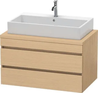 Duravit DuraStyle Konsolenwaschtischunterbau wandhängend Natur Eiche Matt 900x548x512 mm - DS5318030 DS531803030