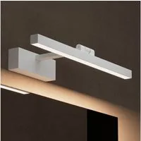 doporro LED Spiegelleuchte Wandleuchte LED-Spiegellampe 40/60cm 9W/14W RA≥80 Strahlenschön