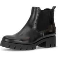 Gabor Chelseaboots Blockabsatz, Herbstboots mit Stretcheinsatz an der Außenseite
