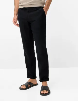 Brax Herren Chino Style FABIO BLACK, schwarz, Gr. 32/32