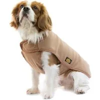 Fashion Dog Hundemantel Fleece-Hundemantel, Camel/Beige