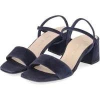 Paul Green Paul Green 6183-029 Damen Rauleder blue Sandalette
