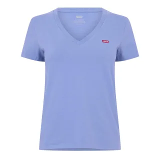Levis - "Perfect" T-Shirt für Damen, V-Ausschnitt (Blau)