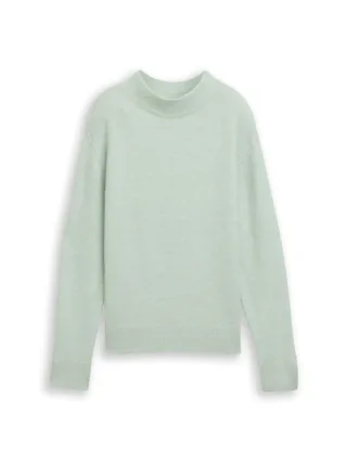 TOM TAILOR Denim - Cosy Strickpullover blau - Gr. - M