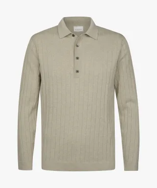 Profuomo - Beiges Aero Ease Polo beige - Gr. - M