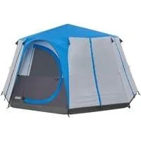 8-Personen-Zelt Cortes Octagon 8 blau/hellgrau