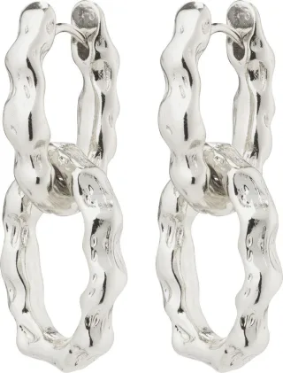 pilgrim - Recycelte Ohrringe - Reflect silver - Gr. - OS
