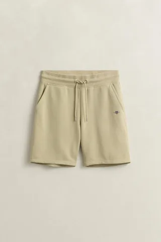 GANT - Shield Sweatshorts oat beige - Gr. - XL
