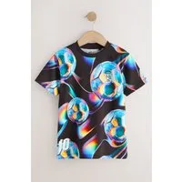 Next Print-Shirt T-Shirt mit Grafik, Fußball (1-tlg)