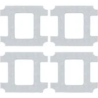 lubluelu Reinigungspads für CHYW201 / CHYW201 Fensterputzroboter Mikrofasertuch Reinigungstuch (4-tlg)