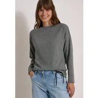 CECIL Langarmshirt mit Tunnelzug am Saum