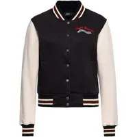 QueenKerosin Collegejacke We Can Do It (1-St) mit großer Rückenstickerei