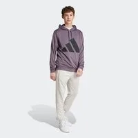 adidas Sportswear Trainingsanzug M BL FT HD TS (2-tlg), zweiteiliges Set aus Hose und Hoodie