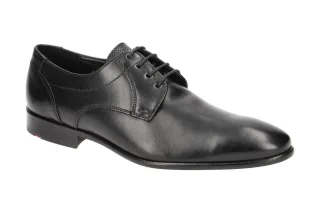 LLOYD 19-168-10 MANON Herrenschuhe Schwarz Echtleder rutschfeste Ledersohle