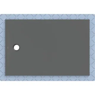 Geberit CleanFloor30 Duschfläche integriert, mit Dichtvlies, graphit: 150x100cm,, 551024DM1 551024DM1