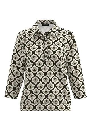 FRANK WALDER - Shirt NOS knopfleiste - Gr. - 46