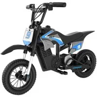 RCB Elektro-Kindermotorrad R9X PRO,3 Geschwindigkeiten bis 25km/h, ab 4 Jahren,mit Schlüsselstart, Belastbarkeit 80 kg, LED-Licht