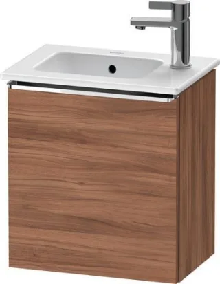 Duravit D-Neo Waschtischunterbau wandhängend Nussbaum Matt 410x274x440 mm - DE4259L10790000 DE4259L10790000